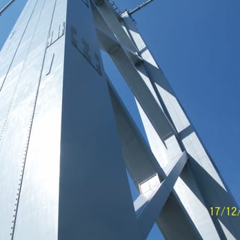 Forth Road Bridge - Tower close up - Landmarks & Historical Buildings Near Me