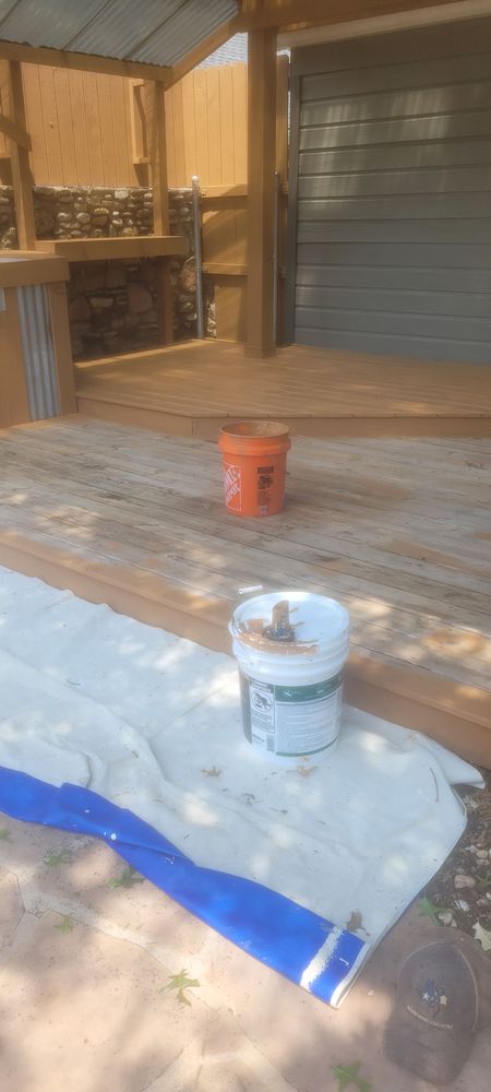 Slide of Carpentry and painting by Adam