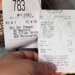 McDonald's - Diffent burger than i ordered