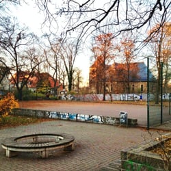 Bolzplatz unterhalb des GGTM
