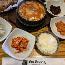 Tofu soup with Beef and Seafood Tofu soup with Beef and Seafood
