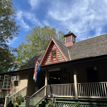 B.F. Clyde's Cider Mill - Front Porch of Main Store - Cideries Near Me - Mystic, Connecticut