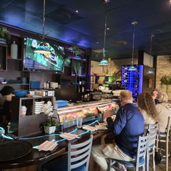 Sushi Rock Grill - Sushi bar.