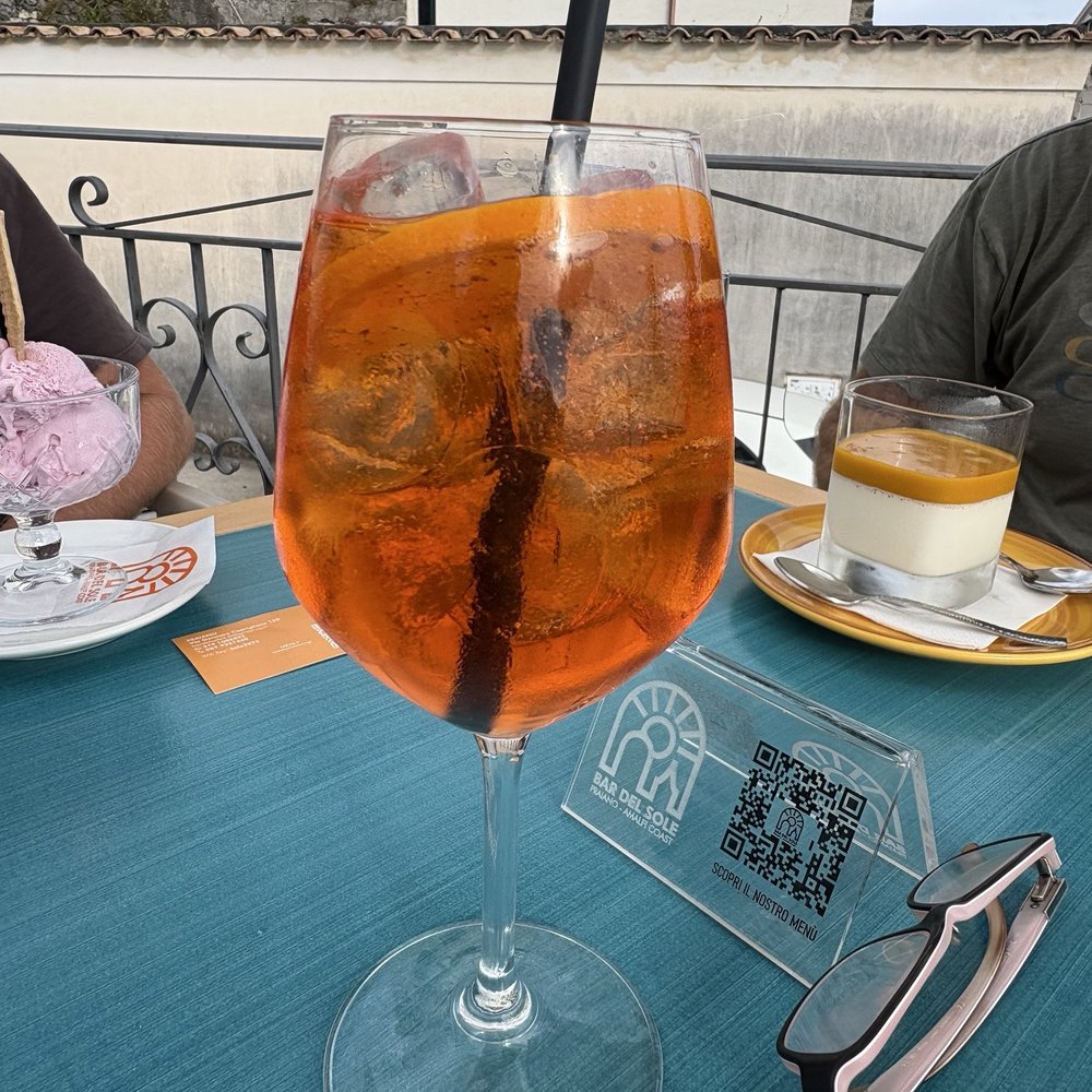 Bar Del Sole - Aperal spritz - Bars Near Me - Praiano, SA