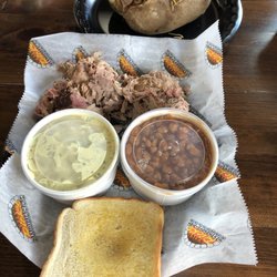 Ricks Barbecue - Muscle Shoals - Plate and potato