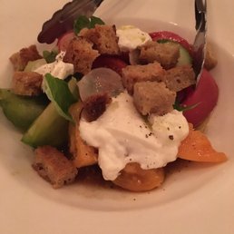 Heirloom tomatoes and Burrata Heirloom tomatoes and Burrata