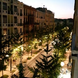 Hostal Sonia - Vistas del balcón.