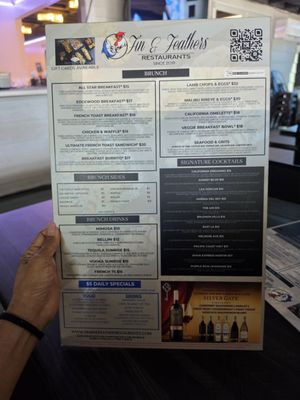 Menu photo 2 Fin & Feathers Las Vegas, NV Menu photo 2 Fin & Feathers Las Vegas, NV