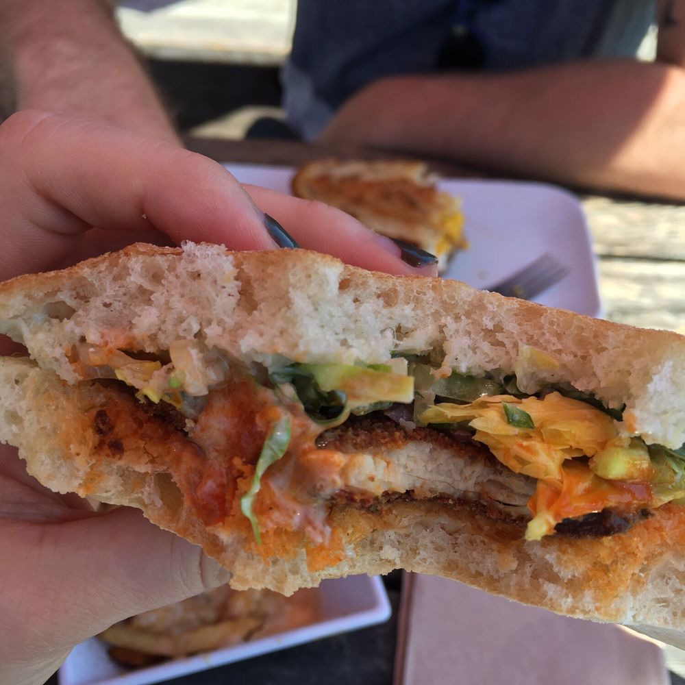 Uneeda Burger - Thin cutlet of chicken, not enough for me - Burgers Near Me - Seattle, Washington Uneeda Burger - Thin cutlet of chicken, not enough for me - Burgers Near Me - Seattle, Washington