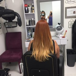 MJ Beauty Design - Mirna is a master stylist! And uses ammonia free Redken products!