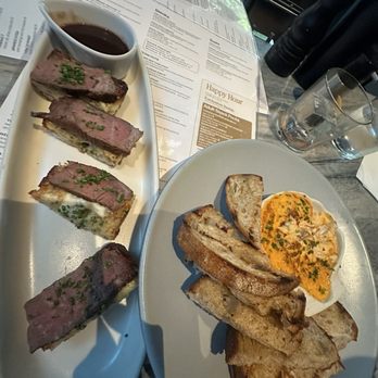 JOEY Valley Fair - Starting off with apps 4 pieces of the @Mini Steak French Dips and Spicy Crab Dips - watch out for that spice! - Sushi Bars Near Me - Santa Clara, California