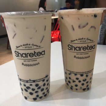Sharetea - Oolong & Black Milk Tea - 50% sweetness, Less Ice - Coffee & Tea Near Me - San Diego, California Sharetea - Oolong & Black Milk Tea - 50% sweetness, Less Ice - Coffee & Tea Near Me - San Diego, California