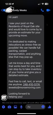 Morse Moving and Storage