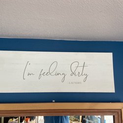 Village Cleaners - I'm feeling dirty nostalgic sign