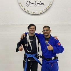 The Stronghold Brazilian Jiu Jitsu - Myself and Johnny Tama