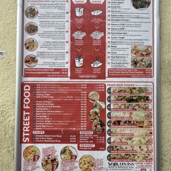 Wok On Inn - Menu