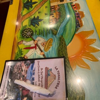 La Tonalteca - Scranton - Table top booth with menu - Mexican Near Me - Dickson City, Pennsylvania
