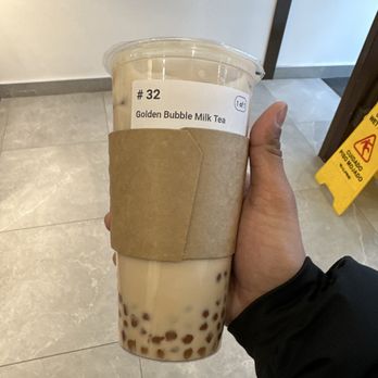Fiftylan - Dundas Street - Golden bubble milk tea - Bubble Tea Near Me - Toronto, Ontario