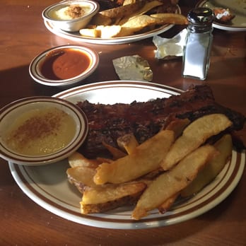 Nick's - Ribs and steak fries with extra bbq sauce! - Barbeque Near Me - Ocean City, Maryland