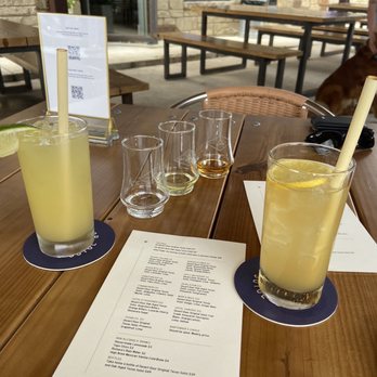 Desert Door - Marfa Mule (left), Sotol flight, _________? - Distilleries Near Me - Driftwood, Texas Desert Door - Marfa Mule (left), Sotol flight, _________? - Distilleries Near Me - Driftwood, Texas