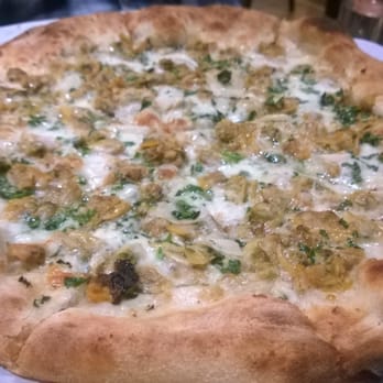 Pazzo - Clam pizza! Next time will ask for more garlic! - Pizza Near Me - San Carlos, California Pazzo - Clam pizza! Next time will ask for more garlic! - Pizza Near Me - San Carlos, California
