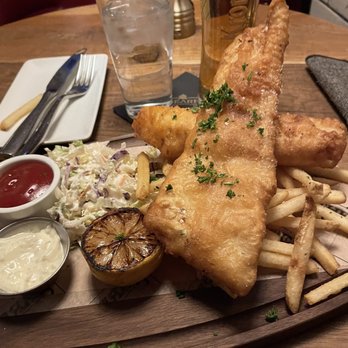 The Dearborn - Fish & Chips "Traditional" Icelandic Cod - New American Near Me - Chicago, Illinois The Dearborn - Fish & Chips "Traditional" Icelandic Cod - New American Near Me - Chicago, Illinois