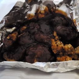 Boneless bbq wings