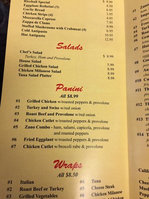 Menu photo 4 Zanos Italian Market Waretown, NJ Menu photo 4 Zanos Italian Market Waretown, NJ