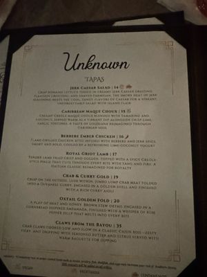 Menu photo 4 Unknown Atlanta, GA