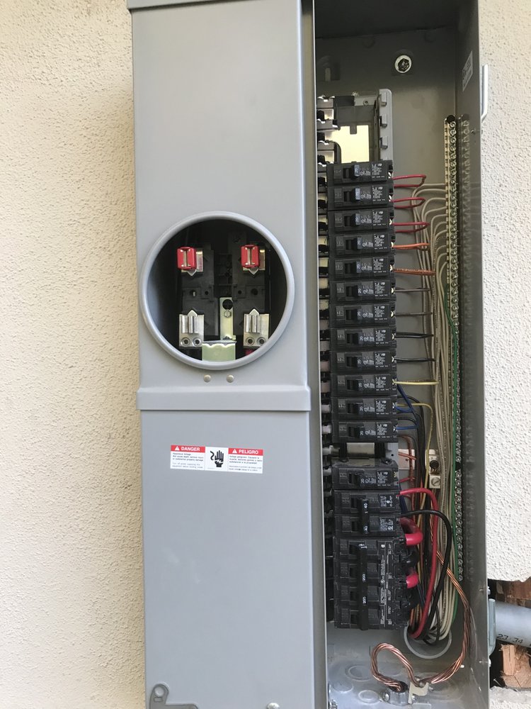 Slide of Electrician man