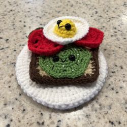 Dunn Brothers Coffee - Crocheted Avocado toast