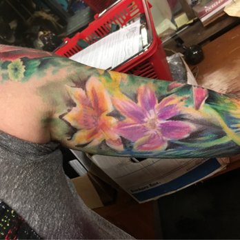 Black Lotus Tattoo - Tattoo by Julien - Tattoo Near Me - Eugene, Oregon