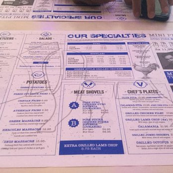 Souvlaki Bar - Menu - Greek Near Me - Saint-Laurent, Quebec
