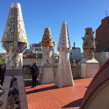 Palau Güell - View from terrace - Landmarks & Historical Buildings Near Me - Barcelona, B
