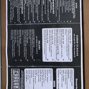Havana 33 - Menu - Cuban Near Me - Mooresville, North Carolina