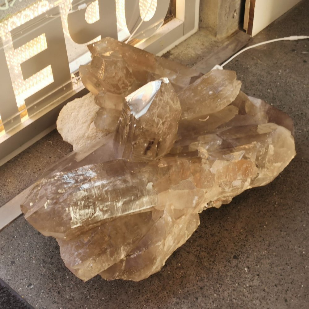 Giant piece of smoky quartz Giant piece of smoky quartz