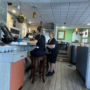 Magnolia Restaurant - two women sitting at a counter - American Near Me - Vineland, New Jersey Magnolia Restaurant - two women sitting at a counter - American Near Me - Vineland, New Jersey