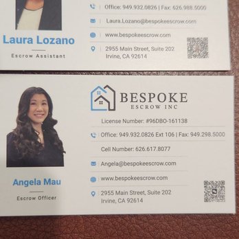 Bespoke Escrow - Real Estate Services Near Me - Irvine, California Bespoke Escrow - Real Estate Services Near Me - Irvine, California
