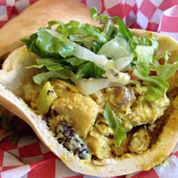 Curried Chicken Salad Wrap