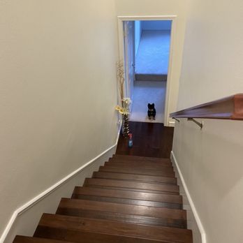 Natural Flooring - After- stairs 3 years later - Flooring Near Me - Santa Clarita, California