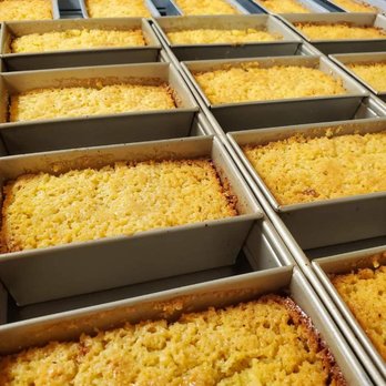 Up In Smoke BBQ - trays of baked cornbreads - Barbeque Near Me - Cedar Rapids, Iowa Up In Smoke BBQ - trays of baked cornbreads - Barbeque Near Me - Cedar Rapids, Iowa