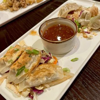 Palma Kitchen + Tap - Lemongrass potstickers - New American Near Me - Queen Creek, Arizona Palma Kitchen + Tap - Lemongrass potstickers - New American Near Me - Queen Creek, Arizona