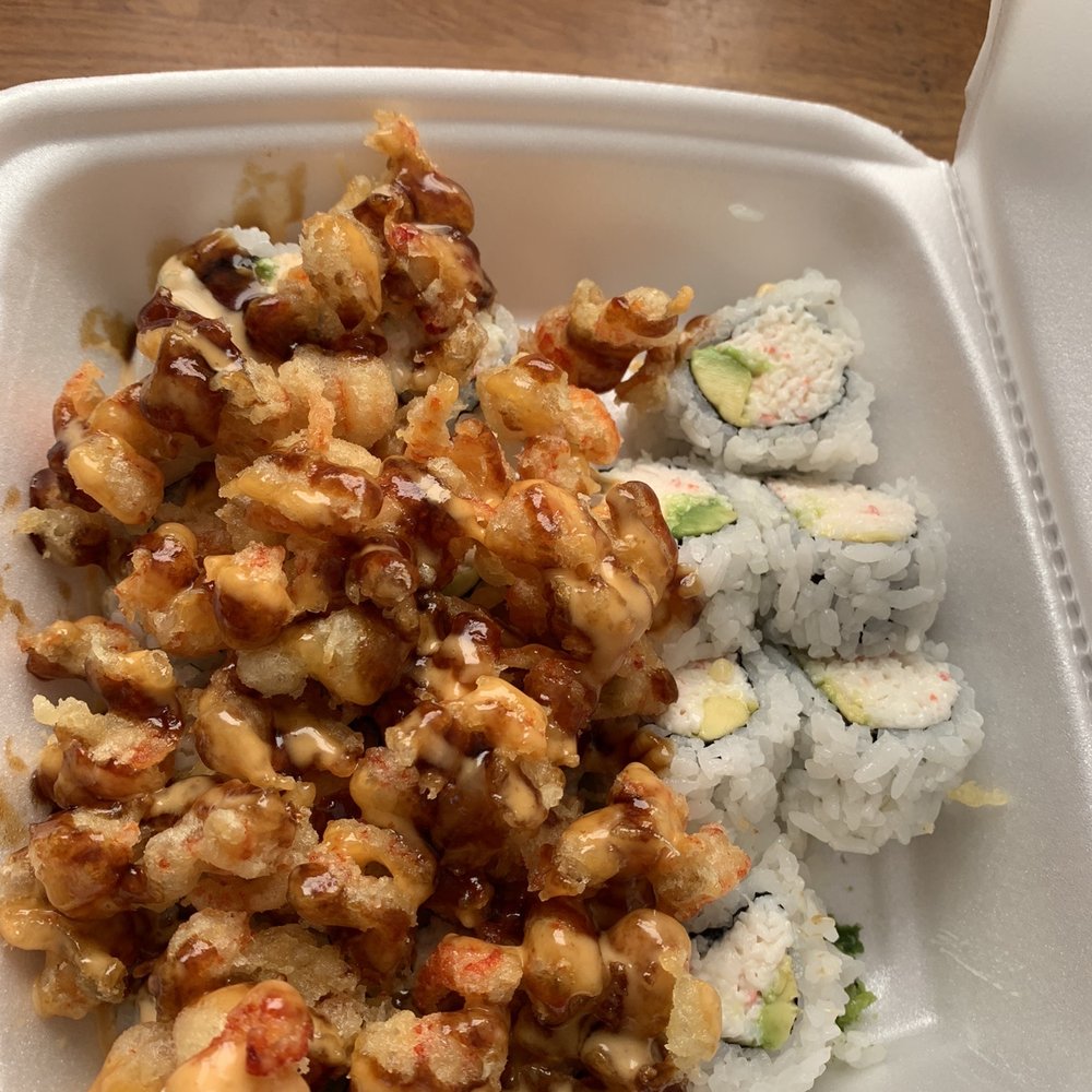 Roll & Teriyaki - #21 Popcorn lobster & Cali rolls - Japanese Near Me - Paramount, California Roll & Teriyaki - #21 Popcorn lobster & Cali rolls - Japanese Near Me - Paramount, California