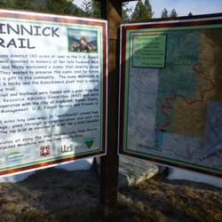 Mickinnick Trail Head 13 - At the trailhead