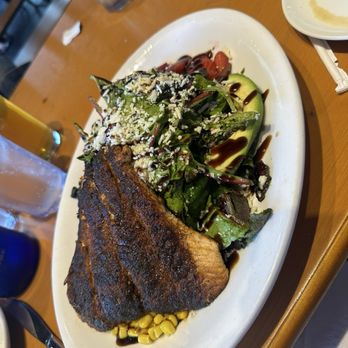 MudHen Brewing Company - Blackened salmon on chipotle salad - Breweries Near Me - Wildwood, New Jersey MudHen Brewing Company - Blackened salmon on chipotle salad - Breweries Near Me - Wildwood, New Jersey