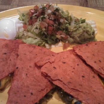 Armadillo - Poblano Quesadilla: This actually came with Chicken, but I substituted Poblano Peppers for the Chicken. DELICIOUS!!!! - Mexican Near Me - La Salle, Colorado Armadillo - Poblano Quesadilla: This actually came with Chicken, but I substituted Poblano Peppers for the Chicken. DELICIOUS!!!! - Mexican Near Me - La Salle, Colorado
