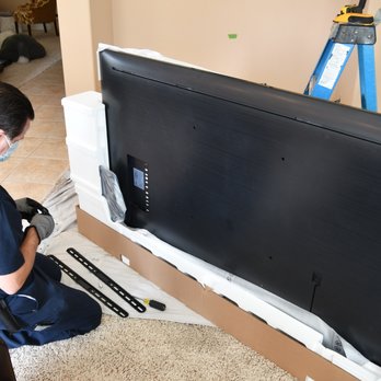 Lights On Electric - Jason prepped the Big Screen's TV mounting brackets - Electricians Near Me - Corona, California