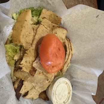 Gemato's Wood Pit BBQ - Chicken Gyros Sandwich - Barbeque Near Me - Naperville, Illinois Gemato's Wood Pit BBQ - Chicken Gyros Sandwich - Barbeque Near Me - Naperville, Illinois