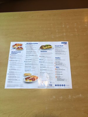 Menu photo 1 IHOP Knightdale, NC