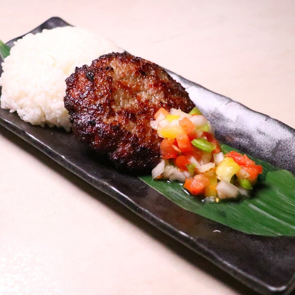 Local Moco - Longanisa patty w/ rice - Hawaiian Near Me - San Gabriel, California Local Moco - Longanisa patty w/ rice - Hawaiian Near Me - San Gabriel, California